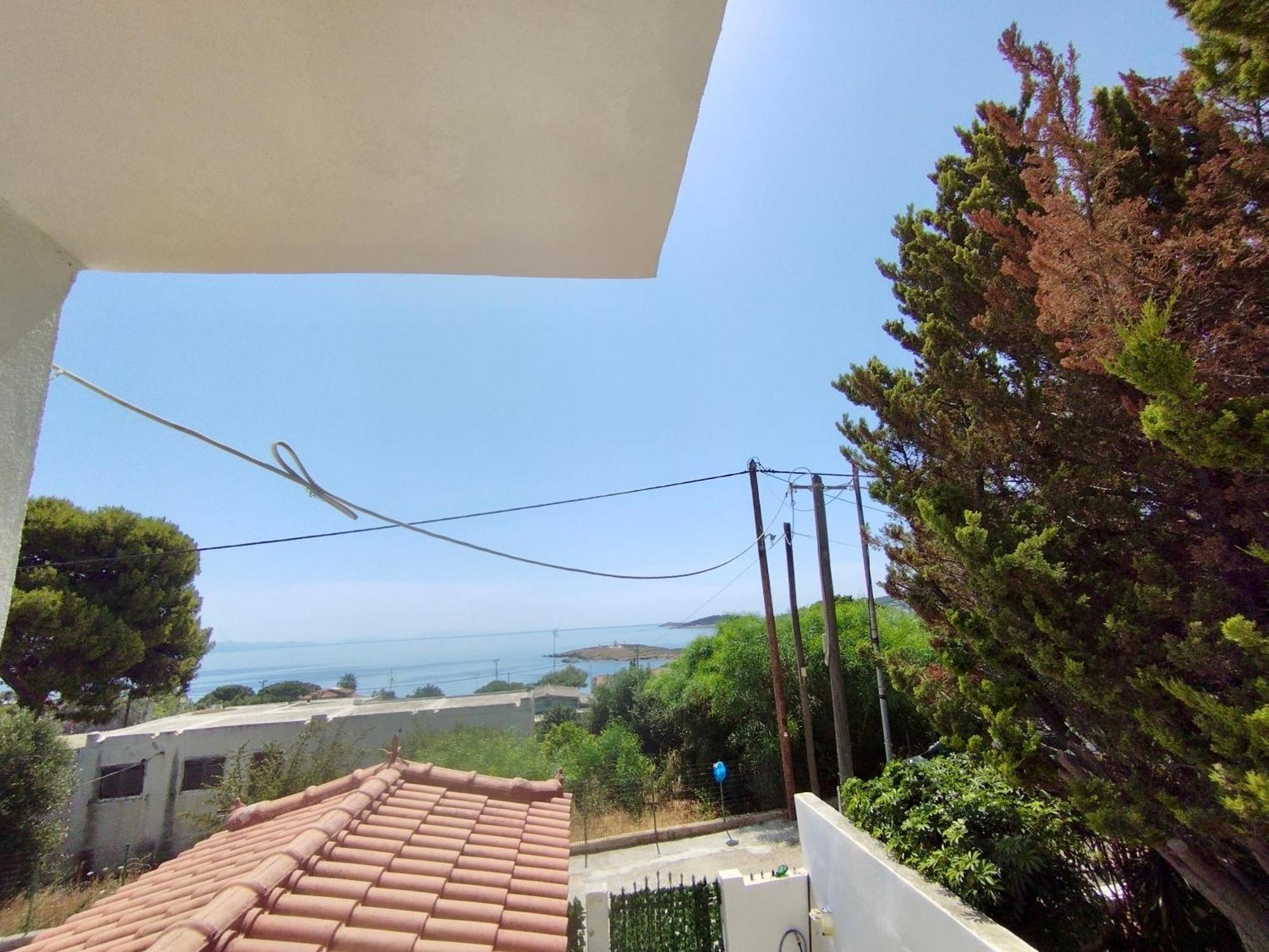 Sofia'S Seaview Villa Near Airport And Beach Artemida  Exterior foto